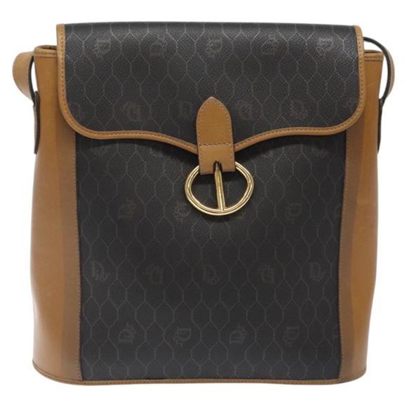Dior Honeycomb Black Canvas shoulder - Picture 1 of 10